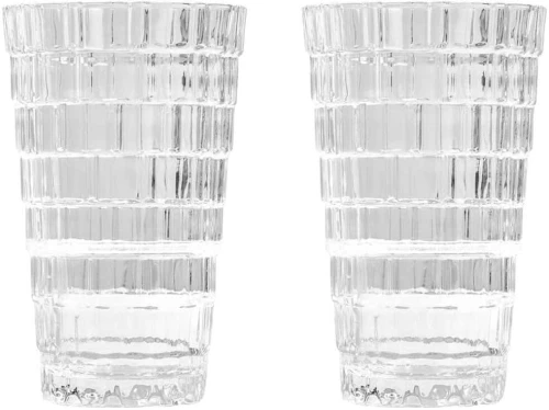 Ποτήρια Νερού Solea (Σετ 2Τμχ) 337GLZ1148 300ml Clear Hermia Γυαλί