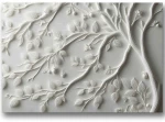Πίνακας Καμβάς Wabisabi 895FNA1428 100x70cm White Wallity Οριζόντιοι Ξύλο, Καμβάς