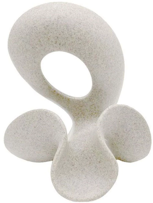 Διακοσμητικό Αντικείμενο Noema 034483 19,5x14,5x23cm White Πολυρεσίνη