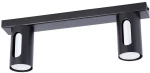 Φωτιστικό Οροφής - Σποτ Flow 2 41209 2xGU10 10W 6x38x13cm Black-Silver Sigma Lighting