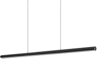 Φωτιστικό Οροφής - Ράγα Dorica 366401 3000K 3900lm 140x218,5cm Black Ideal Lux