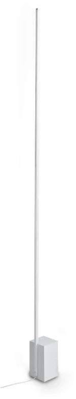 Φωτιστικό Δαπέδου Essence Square 367170 3000K 2400lm 9x10x160,5cm White Ideal Lux