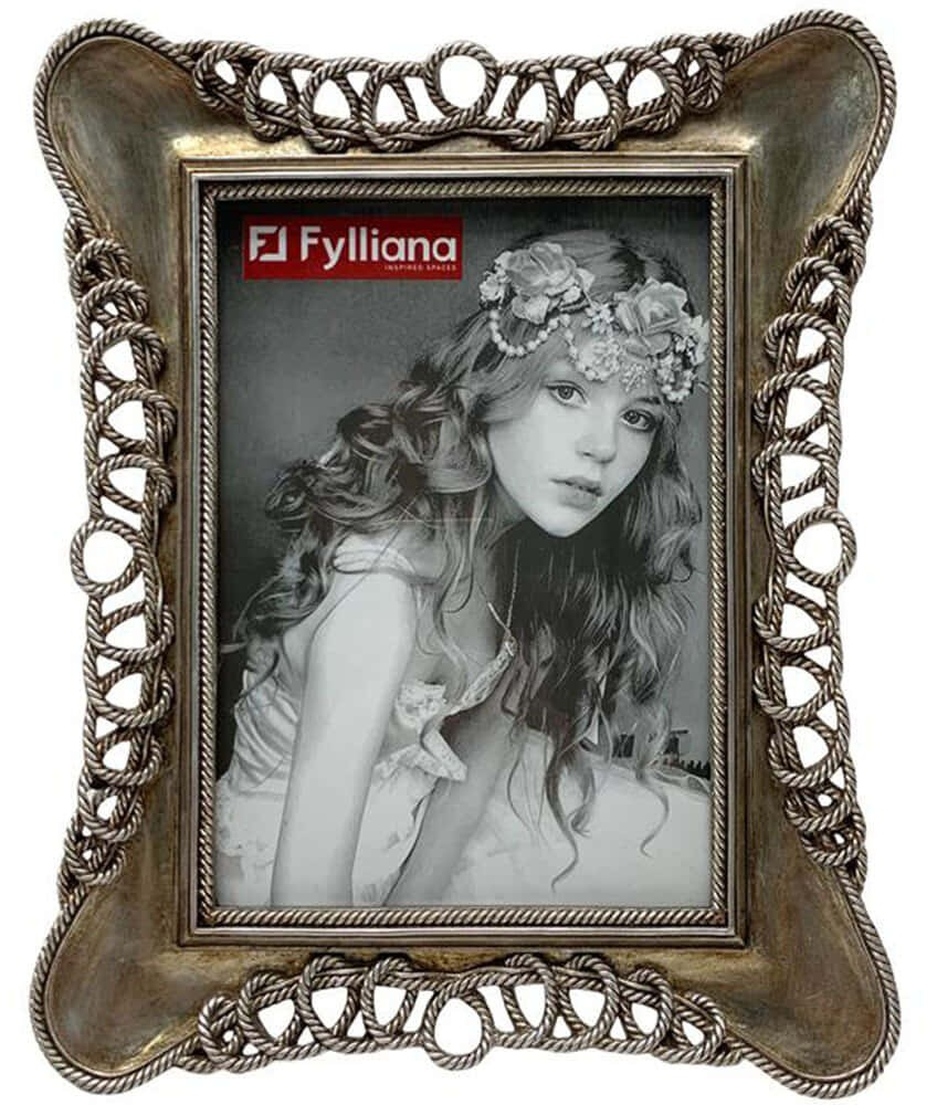 Κορνίζα 279-225-302 12x18cm Silver Πολυρεσίνη