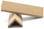 Γωνία Τελειώματος "Γ" Για 150 Deck 4x4x360cm Teak NewPlan
