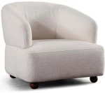 Πολυθρόνα Rena 560ARE5235 85x80x80cm White