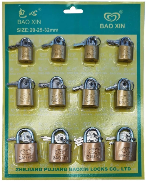 Λουκέτα Σετ=12 τεμ 20mm, 25mm, 32mm 20mm 25mm 32mm Homie 116962