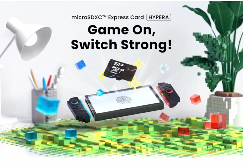 SILICON POWER κάρτα μνήμης microSDXC Express Hypera, 1TB, PCIe Gen 3x1, C10 UHS-I U3 A1 V30