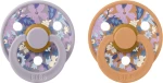 Bibs Πιπίλα Καουτσούκ Σετ 2τμχ X Liberty Colour June Blossom Pumpkin Mix 0-6m