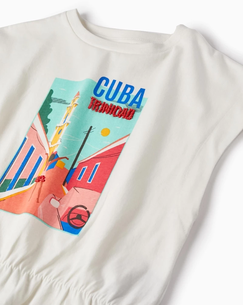 Zippy Μπλούζα Cuba, Λευκό