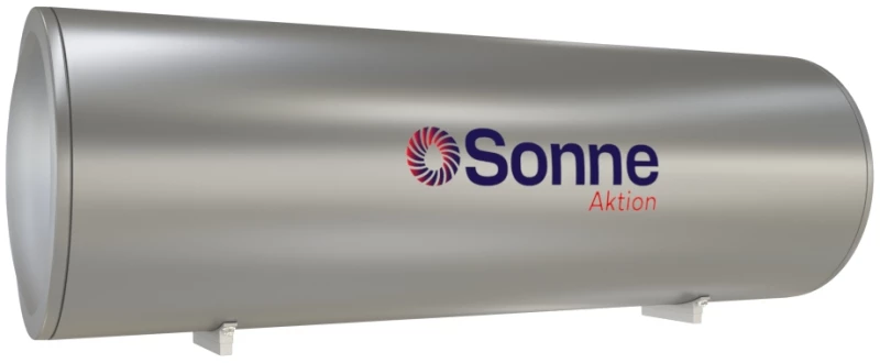 Sonne Action Boiler Ηλιακού 300lt Glass Διπλής Ενέργειας