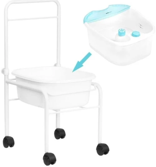 ΠΟΔΟΛΟΥΤΡΟ ΤΡΟΧΗΛΑΤΟ ΛΕΥΚΟ ΣΚΕΛΕΤΟ -SAL606