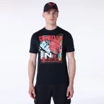 NEW ERA BASKETBALL GRPHC TEE CHIBUL  BLK 60596241 NEW ERA Μαύρο