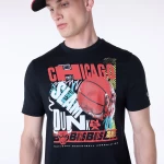 NEW ERA BASKETBALL GRPHC TEE CHIBUL  BLK 60596241 NEW ERA Μαύρο