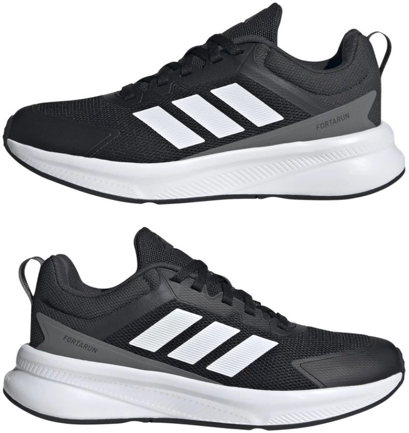 adidas FortaRun 4.0 J JQ5167 ADIDAS Μαύρο