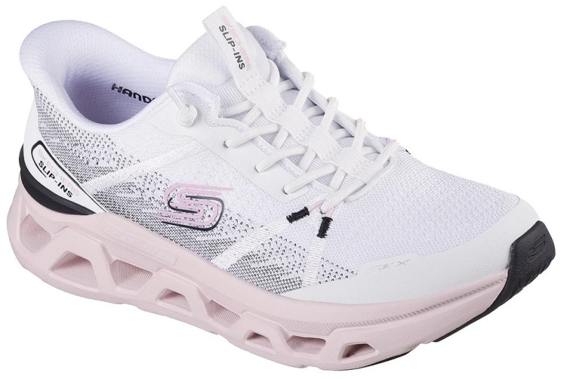 Skechers Slip-ins: Glide-Step Altus - Fast Lane 150513-WBPK SKECHERS Λευκό
