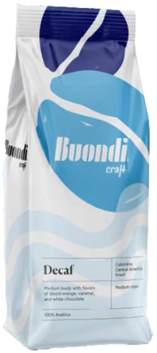 Καφές Espresso Buondi Craft Decaf 500g σε κόκκους