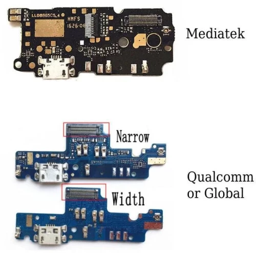 Xiaomi Redmi Note 4 Snap πλακέτα με USB, μικρόφωνο