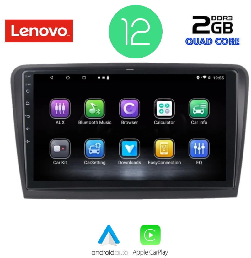 LENOVO LVB 4601_CPA (9inc) MULTIMEDIA TABLET OEM  SKODA RAPID  mod. 2012>