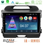 Bizzar lq Series 4core Android14 2+32gb kia Sportage Navigation Multimedia Tablet 9" με Carplay & Android Auto u-lq-Ki0034