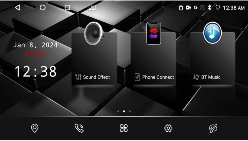 Nakamichi Nam5260 Series 4core Android13 4+64gb kia Ceed 2013-2017 Navigation Multimedia Tablet 9" με Carplay & Android Auto u-n44-Ki0610