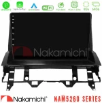 Nakamichi Nam5260 Series 4core Android13 4+64gb Mazda6 2002-2006 Navigation Multimedia Tablet 9" με Carplay & Android Auto u-n44-Mz1213