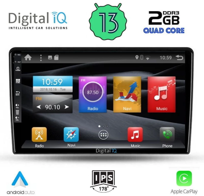 DIGITAL IQ BXH 3155_CPA (10inc) MULTIMEDIA TABLET for FORD FIESTA mod. 2018>