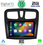 DIGITAL IQ BXH 3108SQ_CPA (9inc) MULTIMEDIA TABLET for DACIA LOGAN – SANDERO mod. 2012-2019