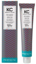 Perfecta Keratin Cream Color Βαφή Μαλλιών Χωρίς Αμμωνία 120ml - 1 Μαύρο