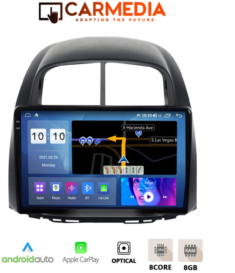 CARMEDIA CM81036-13 PLUS TABLET 10.36'' OEM DAIHATSU SIRION 2006-2012