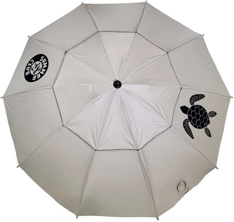 Ομπρέλα Eden 200cm Ασημί/Lime 18346