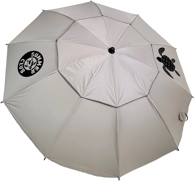 Ομπρέλα Eden 200cm Ασημί/Lime 18346