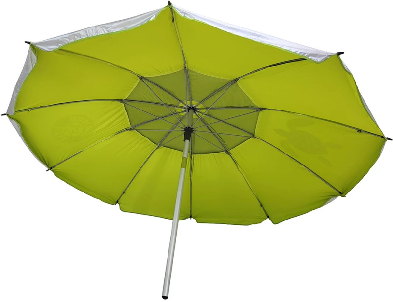 Ομπρέλα Eden 200cm Ασημί/Lime 18346