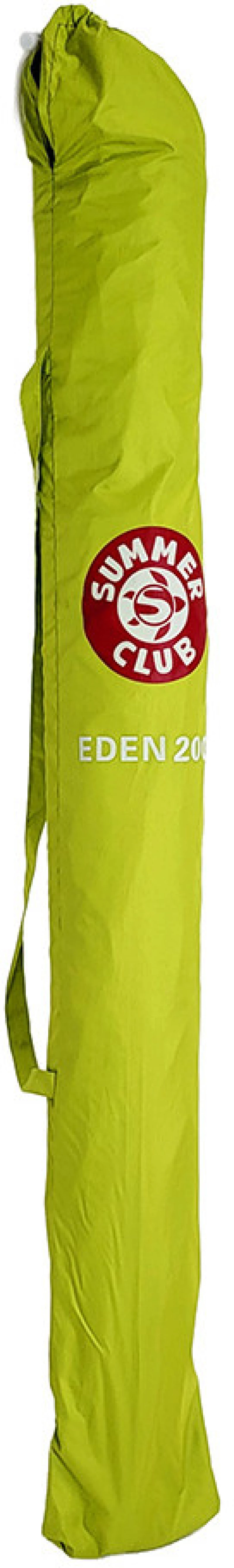 Ομπρέλα Eden 200cm Ασημί/Lime 18346