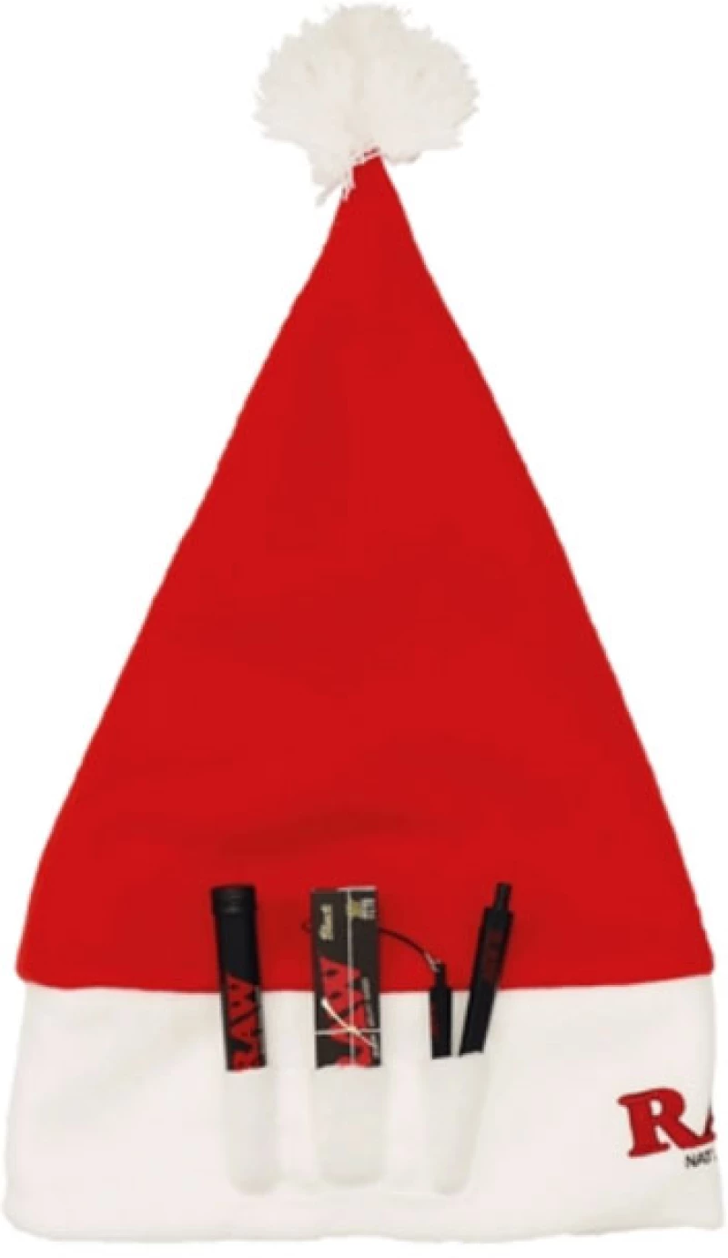 RAW Santa Hat - Σκούφος του Αη Βασίλη με 6 Θήκες/Τσέπες