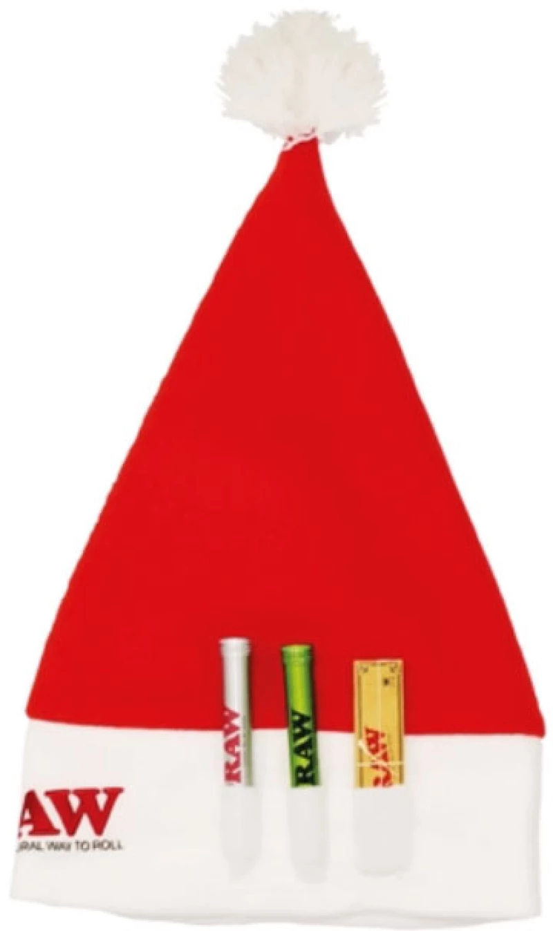 RAW Santa Hat - Σκούφος του Αη Βασίλη με 6 Θήκες/Τσέπες
