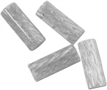 Γυάλινη Τζιβάνα Regular 10mm με Στρογγυλό Επιστόμιο 7 Holes Clear - 1 τεμ.