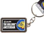 The Bulldog Amsterdam Μεταλλικό Μπρελόκ Licence Plate - Μαύρο