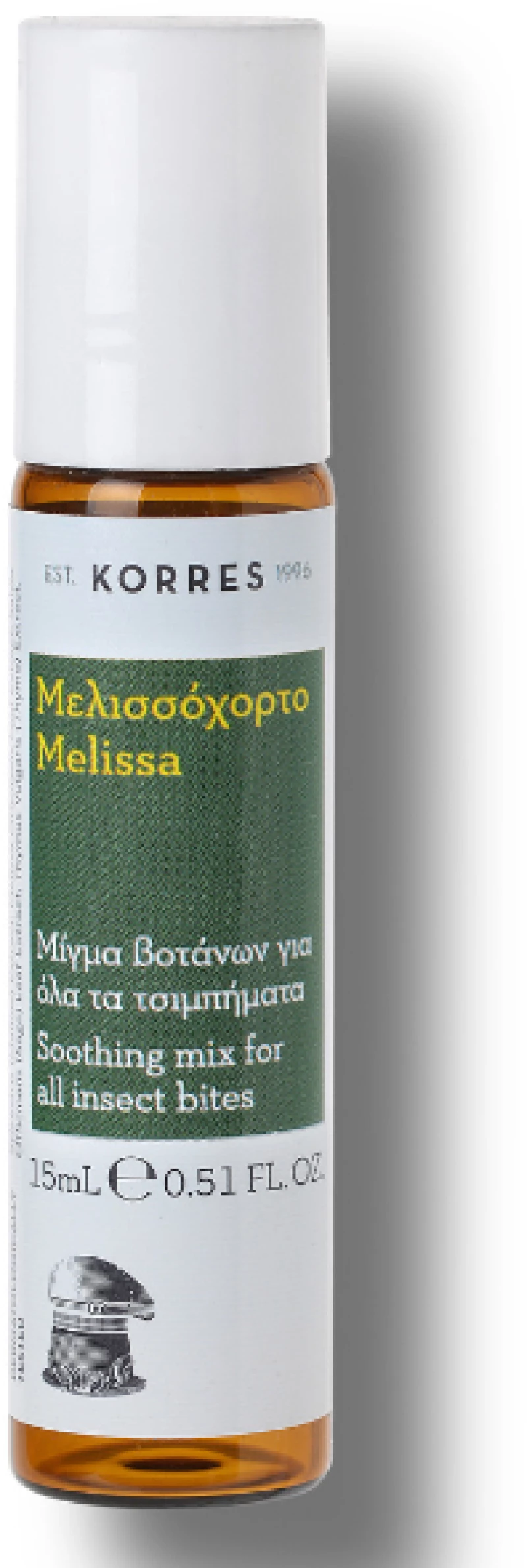 Korres | Μελισσόχορτο Μίγμα Βοτάνων για Όλα τα Τσιμπήματα | 15ml