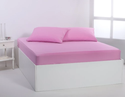 Βαμβακερό σεντόνι essentials (125cm x 200cm + 35cm) pastel levander - -