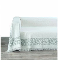 AMAZON1  ΤΡΙΘΕΣΙΟ ΡΙΧΤΑΡΙ  ECRU 180Χ300CM 100% CHENILLE - -
