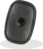 Americat ΚΑΘΡΕΠΤΗΣ ΤΡΑΚΤΕΡ 250x178mm ΙΣΙΟΣ - ΒΑΣΗ 10-15-18mm LPLDT250/PLA