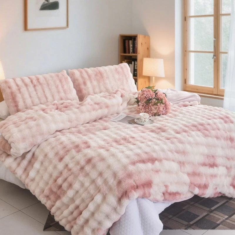 Παπλωματοθήκη Υπέρδιπλη (Σετ) (220X240) Mcdecor Rabbit Light Pink - MCDECOR - 230X250