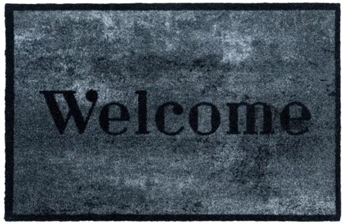 Sdim Πατάκι Εισόδου Μοκέτα με Αντιολισθητικό Υπόστρωμα Prestige 037 Welcome Concrete Γκρί 50x75εκ. - -