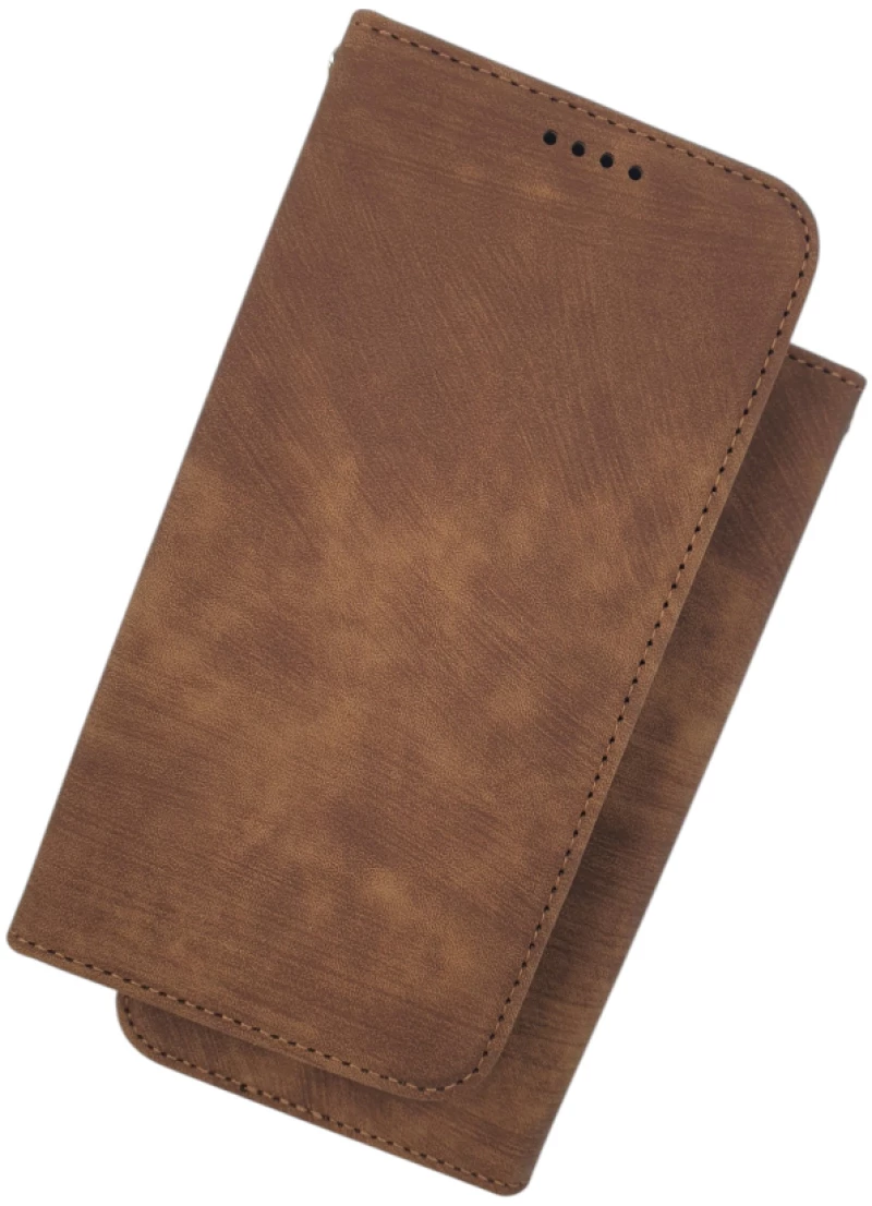Naxius Case Book Magnet Brown Samsung A52 4G_A52 5G_A52S 5G Naxius