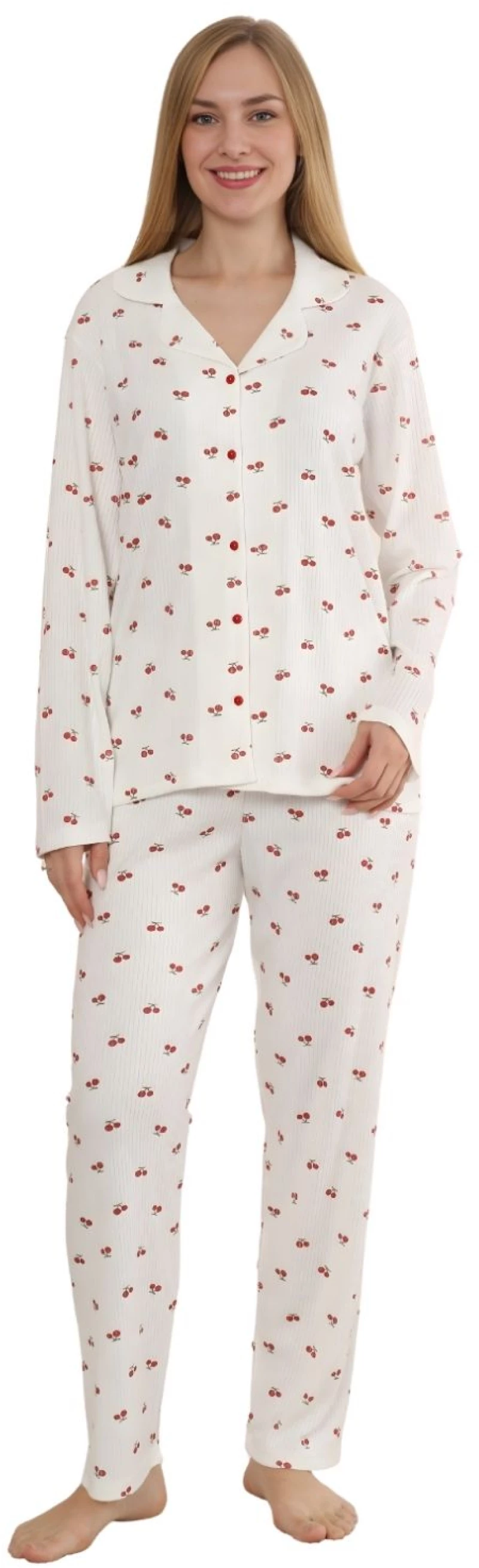 Πιτζάμα Γυναικεία Homewear 0346 - ΕΚΡΟΥ