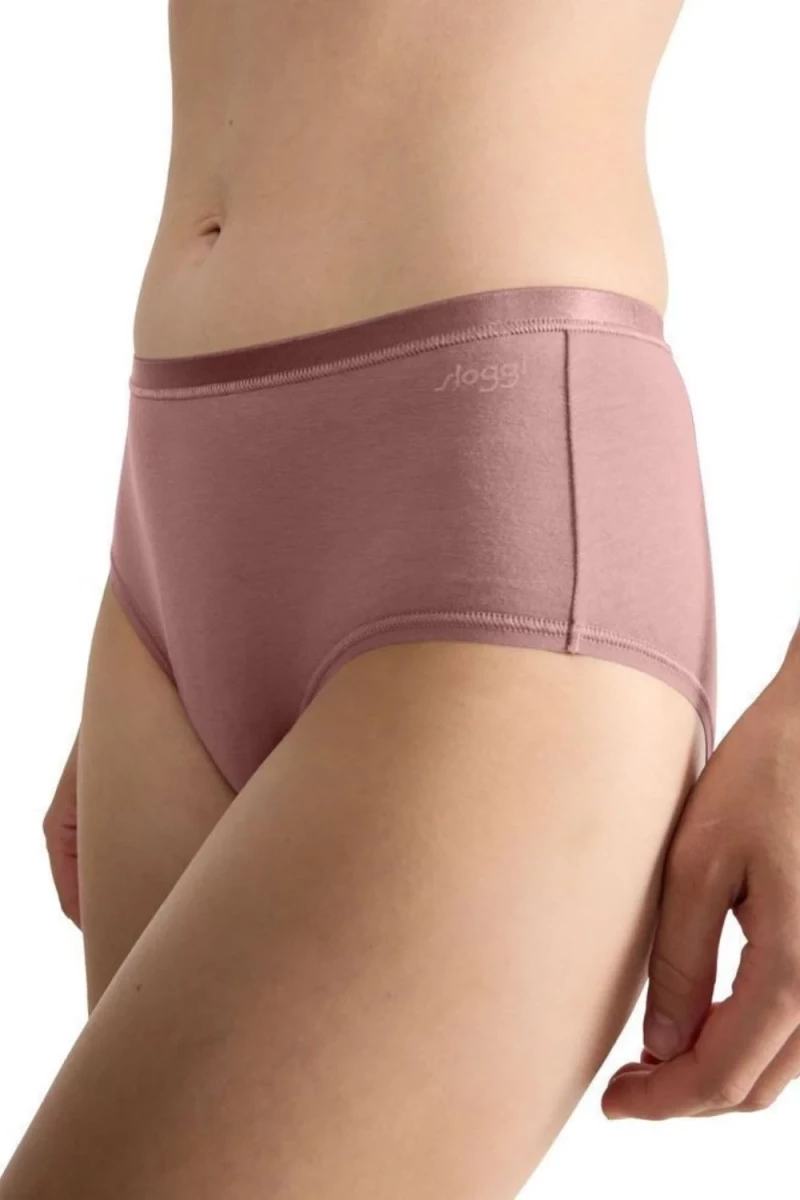 Sloggi Slip GO Daily Cotton Midi 3Pack 10222325-1141 - ΜΟΚΑ