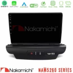 Nakamichi Nam5260 Series 4core Android13 4+64gb kia Ceed 2018-2023 Navigation Multimedia Tablet 9" με Carplay & Android Auto (Low Version) u-n44-Ki1674
