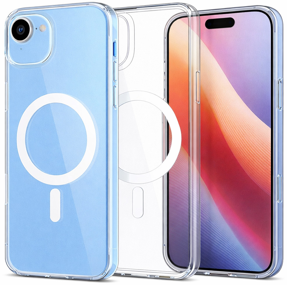 Θήκη TPU Ancus Magnetic Ring για Apple iPhone Air Διάφανη