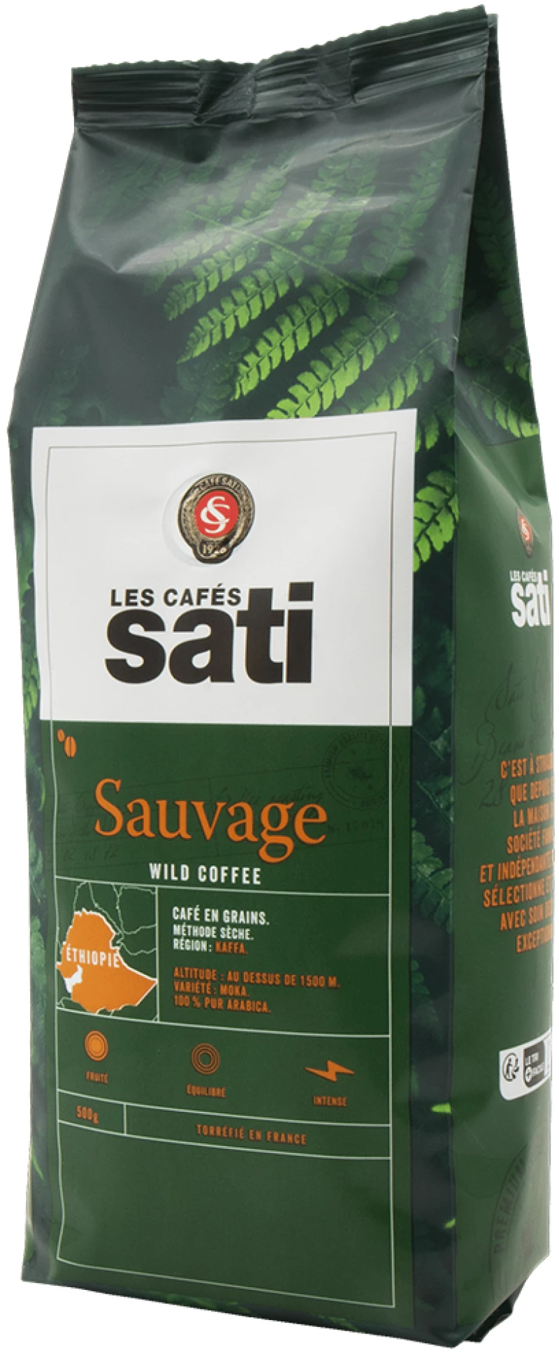 Καφές Espresso Sati Cafe Ethiopia Wild Coffee 500g σε κόκκους