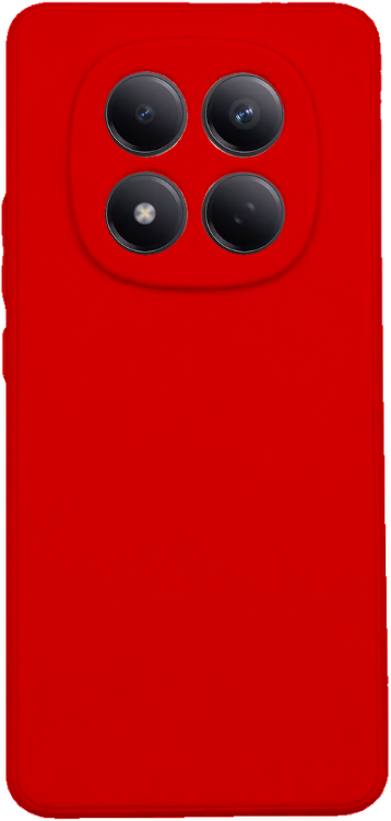 Θήκη σιλικόνης TPU Ultra Slim 0.3mm Soft Mat για Xiaomi Redmi Note 15 Pro - Κόκκινο